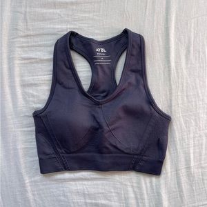 Navy Blue AYBL Sport Bra
